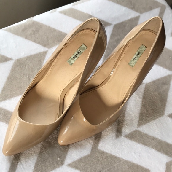 KIMCHI BLUE urban outfitters nude heels 8.5 - Picture 3 of 8